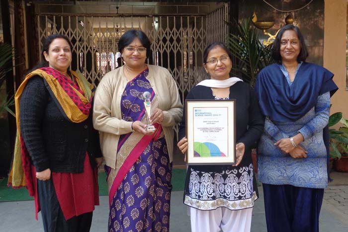 Mrs. Renu Arora, Mrs. Rajani Shekhar, Mrs. Srividya Narayan and Mrs. Anjali Ganeshan