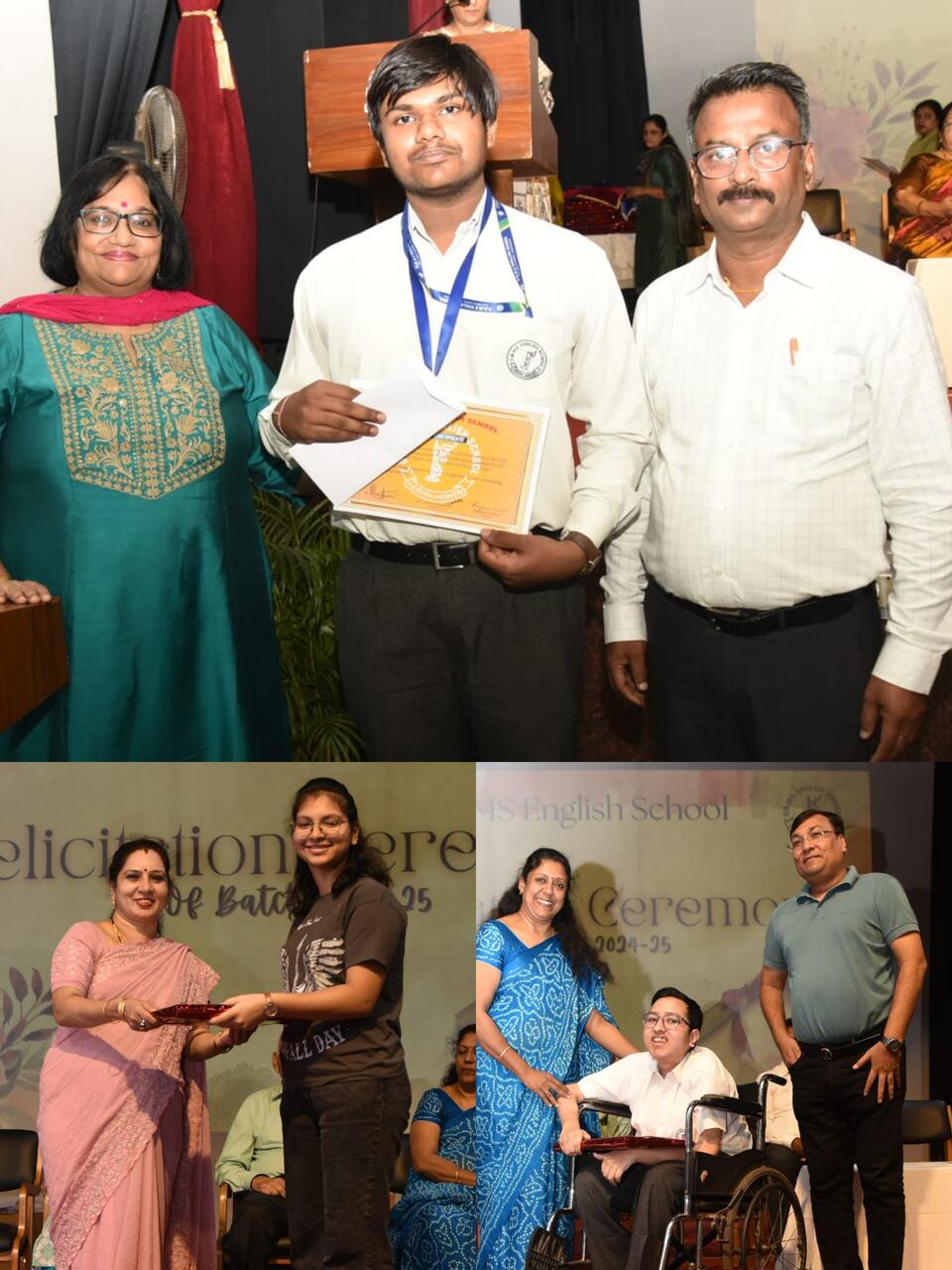 Felicitation of Board Toppers